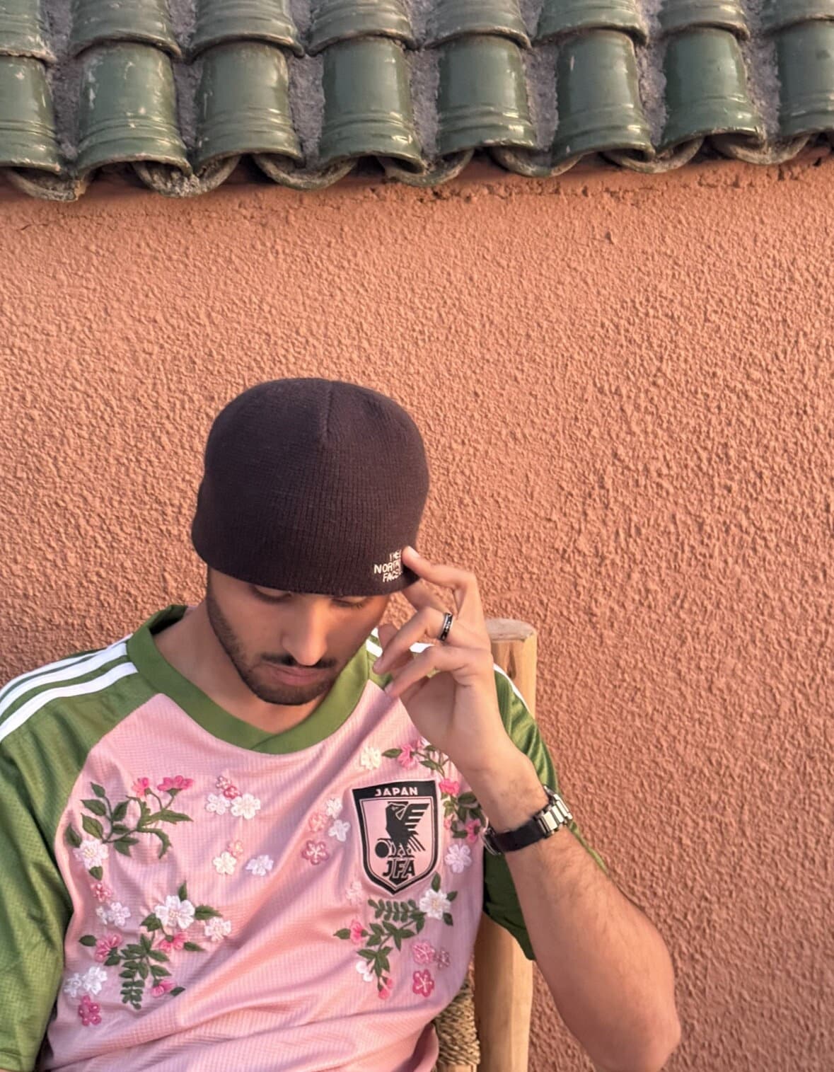 Japan x nigo football jersey shirt custom flowers